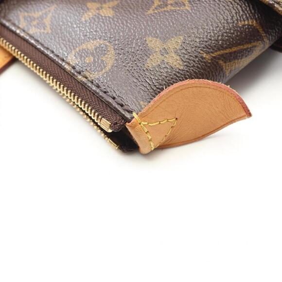 LOUIS VUITTON Brown Monogram Leather Tote Bag - Picture 8 of 10